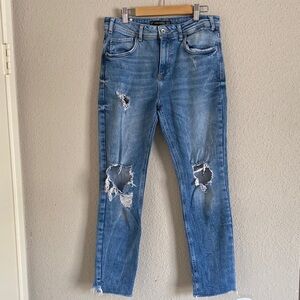 Zara Light Blue Denim Jeans